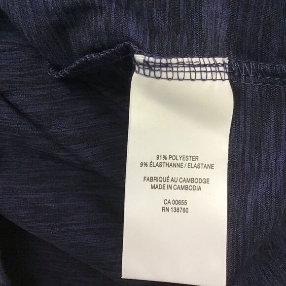 Reitmans Navy Sleeveless Resort Romper Elastic Waist Shortall XL NWT shortall - Picture 6 of 16